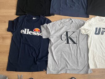Pánske tričká Alpha Industries, CK, Reebok, ellese - 7