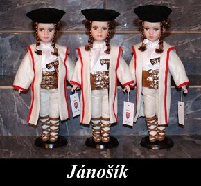 Predám nové slovenské krojované bábiky č. 2 - 7