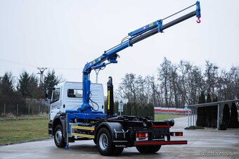 MERCEDES AXOR 18T HÁKOVÝ NOSIČ KONTAJNEROV HYDRAULICKÁ RUKA - 7