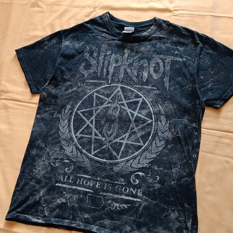 Vintage y2k Slipknot All hope is gone 2008 tričko s potlačou - 7