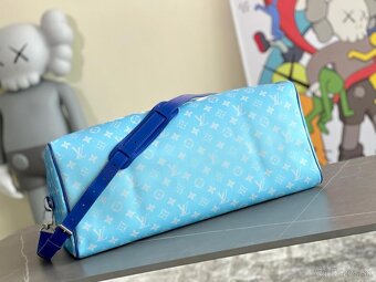 Louis Vuitton Keepall – Blue Cloud Monogram - 7
