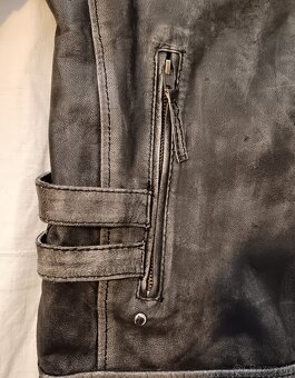 Pánska kožená bunda veľ.L-nová - 7