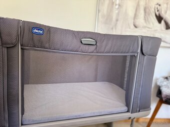 CHICCO POSTIEĽKA NEXT2ME FOREVER - MOON GREY - 7