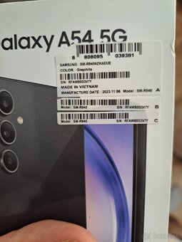 Samsung Galaxy A54 5G 8 GB/256 GB – GRAPHITE - 7
