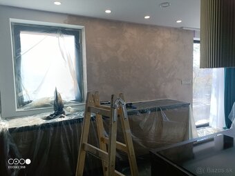 Dekoračné omietky, strojové maľovanie interiérov - 7