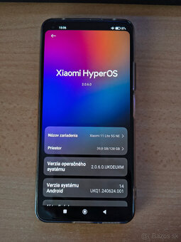 Predám Xiaomi 11 Lite 5G NE Truffle Black - 7