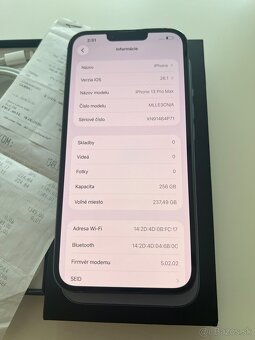 iPhone 13 Pro Max 256GB Sierra Blue - 7