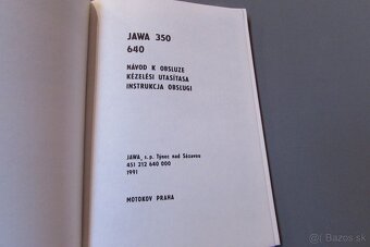 Jawa 350 originální návody - 7