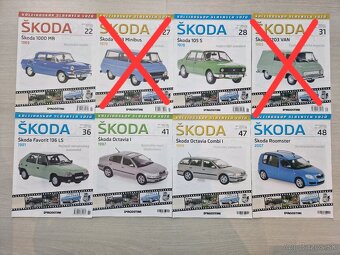 Modely Škoda 1 - 7