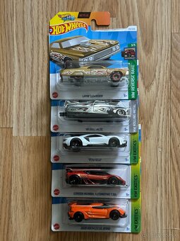 Hot wheels autíčka nové neotvorené 5 kusov (a) - 7