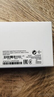 ✅ Apple Pencil 2. generácia – ako nové, komplet balenie - 7