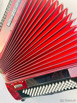 Nový akordeón BELTUNICA VIVALDI 80 basový- krásny zvuk, ľahu - 7