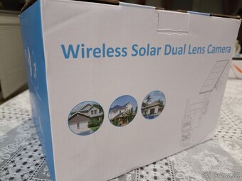 Solárna bezpečnostná wifi kamera, nová - 7