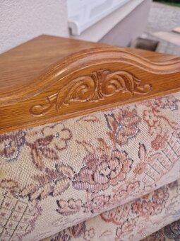 Rohová lavica, jedálenský set - 7