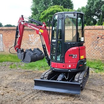 minibager Yanmar ViO23-6 RV2024 japonské rýpadlo (2,5 ton) - 7