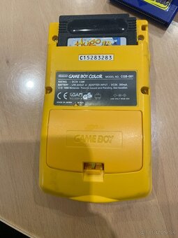 Nintendo Gameboy Color + 3 x hry - 7
