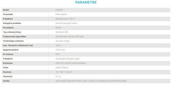 Čítačka (snímač) kódov Zebra DS3678 - 7