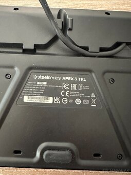 Herná klávesnica Steelseries Apex 3TKL - 7