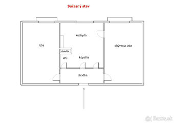 Tehlový 2 izbový byt s balkónom v Tr. Tepliciach - 7