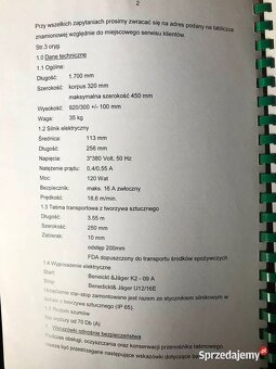 Pásový dopravník MADO MBF 425 - 7