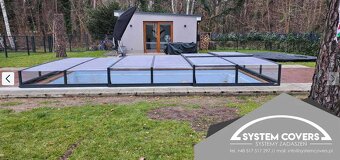Zastrešenie bazéna, bazénu, 370 x 640 x 55 cm SYSTEM COVERS - 7