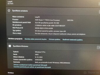Ryzen 7 7700, RTX 4060 Ti, 32GB DDR5, 2,5TB - 7