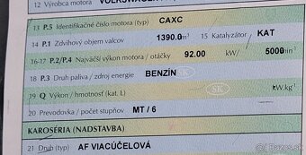 Motor 1.4TSI 92kw CAXC - 7