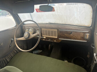 Skoda 1102 Tudor 4 dverový  rok výroby 1952 50 000km - 7