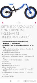 Odrážadlo Sportrike 12" a 10" - 7