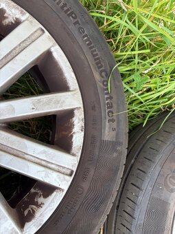 Letné kolesa 5x112 r15 originál Vw - 7