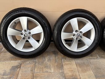 ALU DISKY SKODA5x112 R17+NOVÉ LETNE PNEU GOODYEAR 215/65 R17 - 7