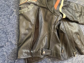 HARLEY DAVIDSON® dámská  kožená bunda L - 7