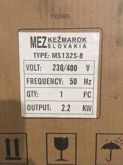 Nový trojfázový 2.2kw elektromotor - 7