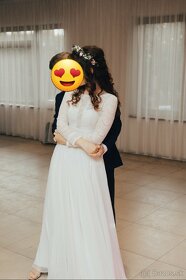 SVADBA: Svadobný kvetinový veniec SaFiore - 7