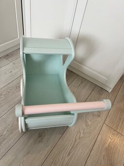 Predám drevený detský kočík - 7