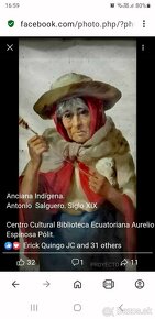 Obraz olejomaľba - Anciana Indígena - Antonio Salguero Salas - 7