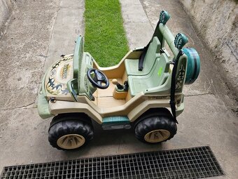Detské elektrické autíčko JEEP pre dve deti - 7