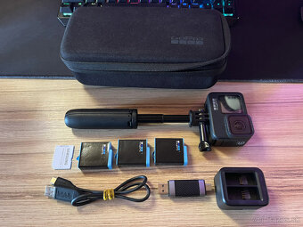 GoPro Hero 9 Black + príslušenstvo + 256GB SD Karta - 7