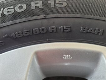 HLINIKOVE DISKY ORIGINAL OPEL AGILA 4x100 185/60 R15 LETNE - 7