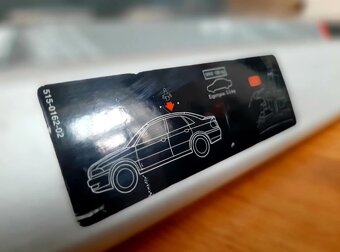 Vw Passat b5.5 sedan / Originál příčníky + nosiče kol.. - 7