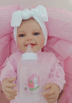 Reborn realisticka bábika Anabel - 7