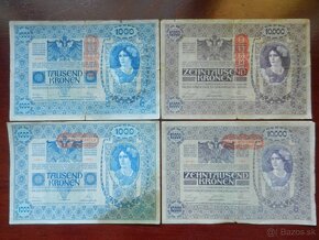 Bankovky staré RU a staré Rakúsko - 7