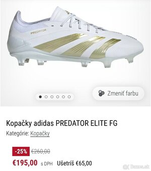 Kopačky adidas PREDATOR ELITE FG - 7