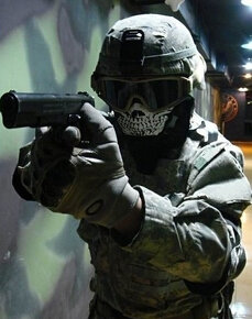 Nákrčník kukla LEBKA - 7