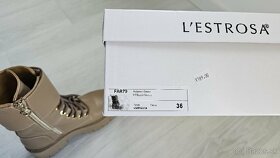 Predám dámske kožené topánky zn. L'estrosa - 7