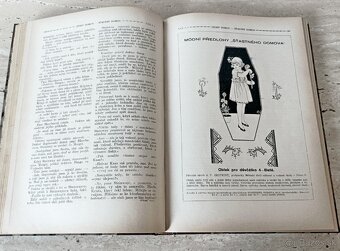 Časopisy Šťastný domov, svázaný ročník 1924, krásný stav - 7