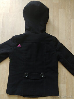 Damska flausova zimna bunda s extra velkou kapucnou, M - 7