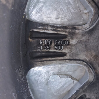 Hliníkové Borbet disky 4x100 R15 6,5J ET35 - 7