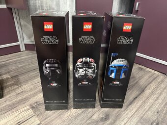 Lego Star Wars a Marvel helmy - 7