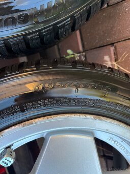 Borbet A 4x100 R15 + zanovne zimne Nexen 195/50 R15 - 7